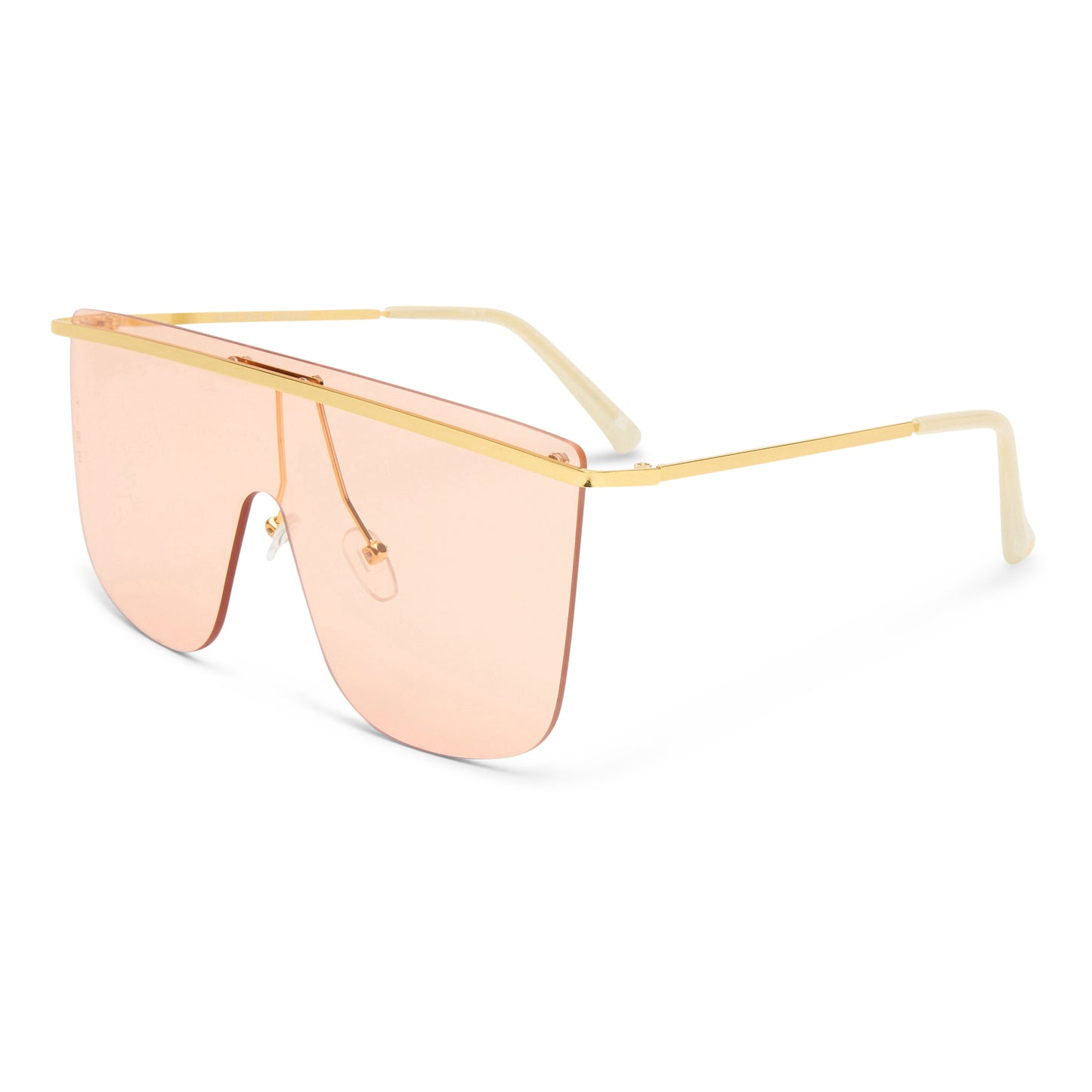 Arcturus Bright Gold Female Square Sunglasses | Aire