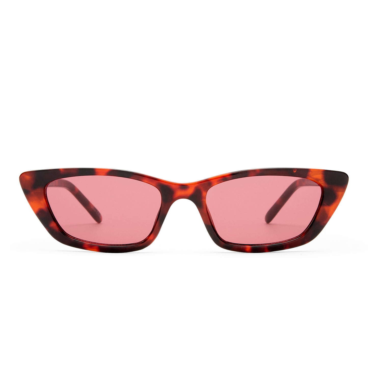 Titania Red Tort Female Cat-Eye Sunglasses | Aire