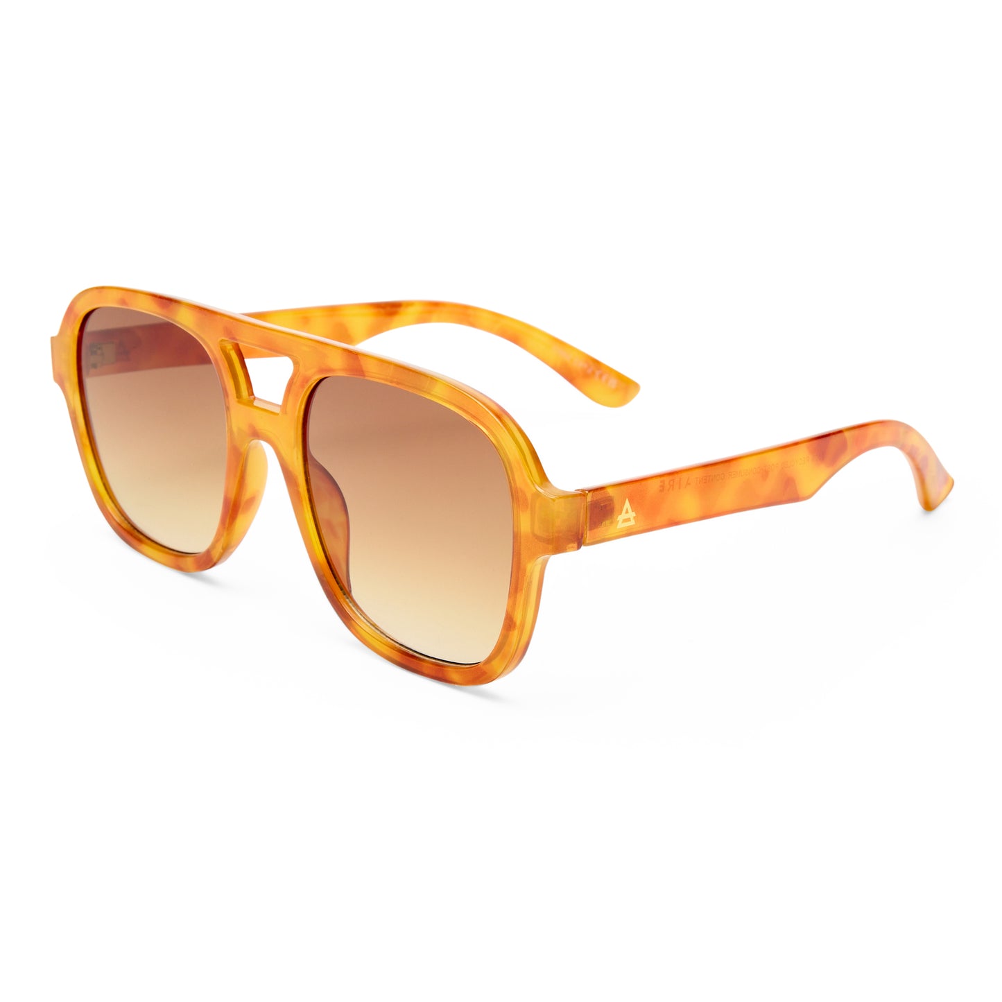 Whirlpool Vintage Tort Uni-Sex Aviator Sunglasses | Aire