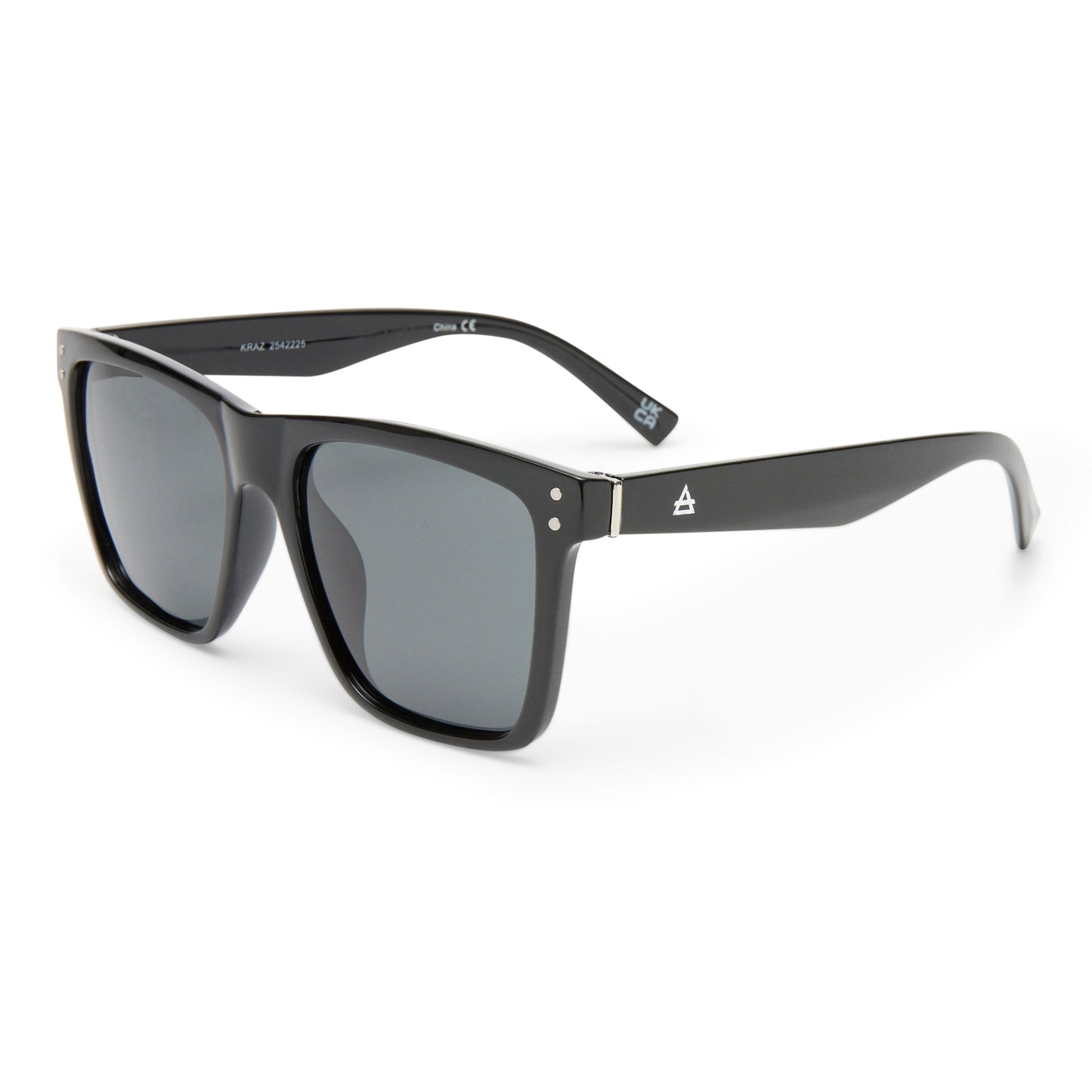 Kraz Black Uni-Sex Square Sunglasses | Aire