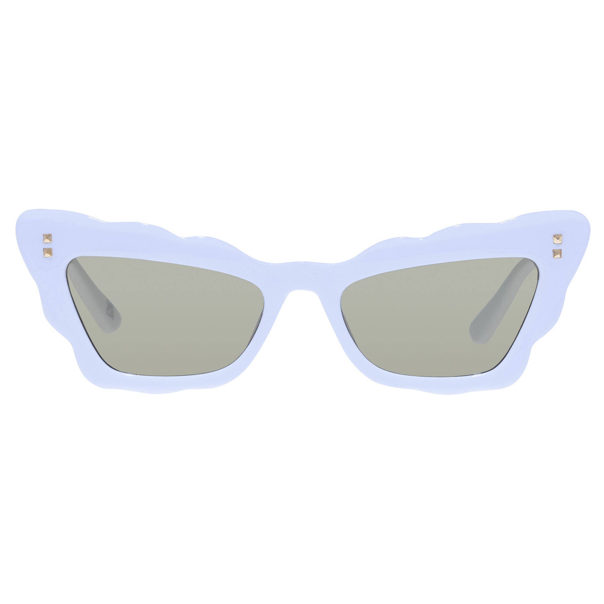 Gamma Ray Ivory Female Cat-Eye Sunglasses | Aire