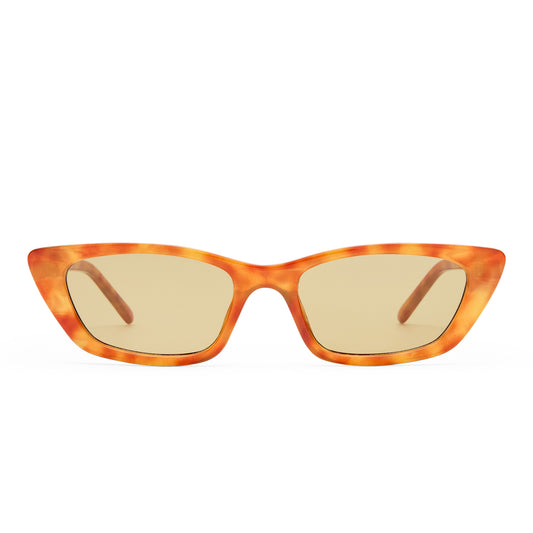 Titania Vintage Tort Female Cat-Eye Sunglasses | Aire