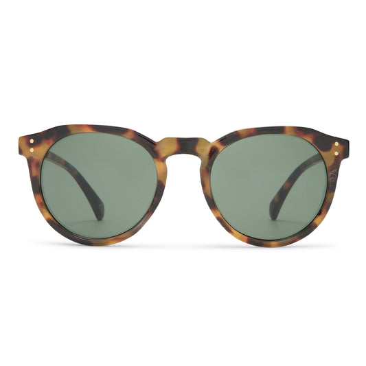 Nucleus Dark Tort Uni-Sex Round Sunglasses | Aire