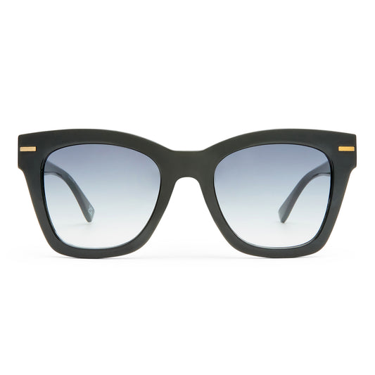 Intergalactic Black Female Square Sunglasses | Aire