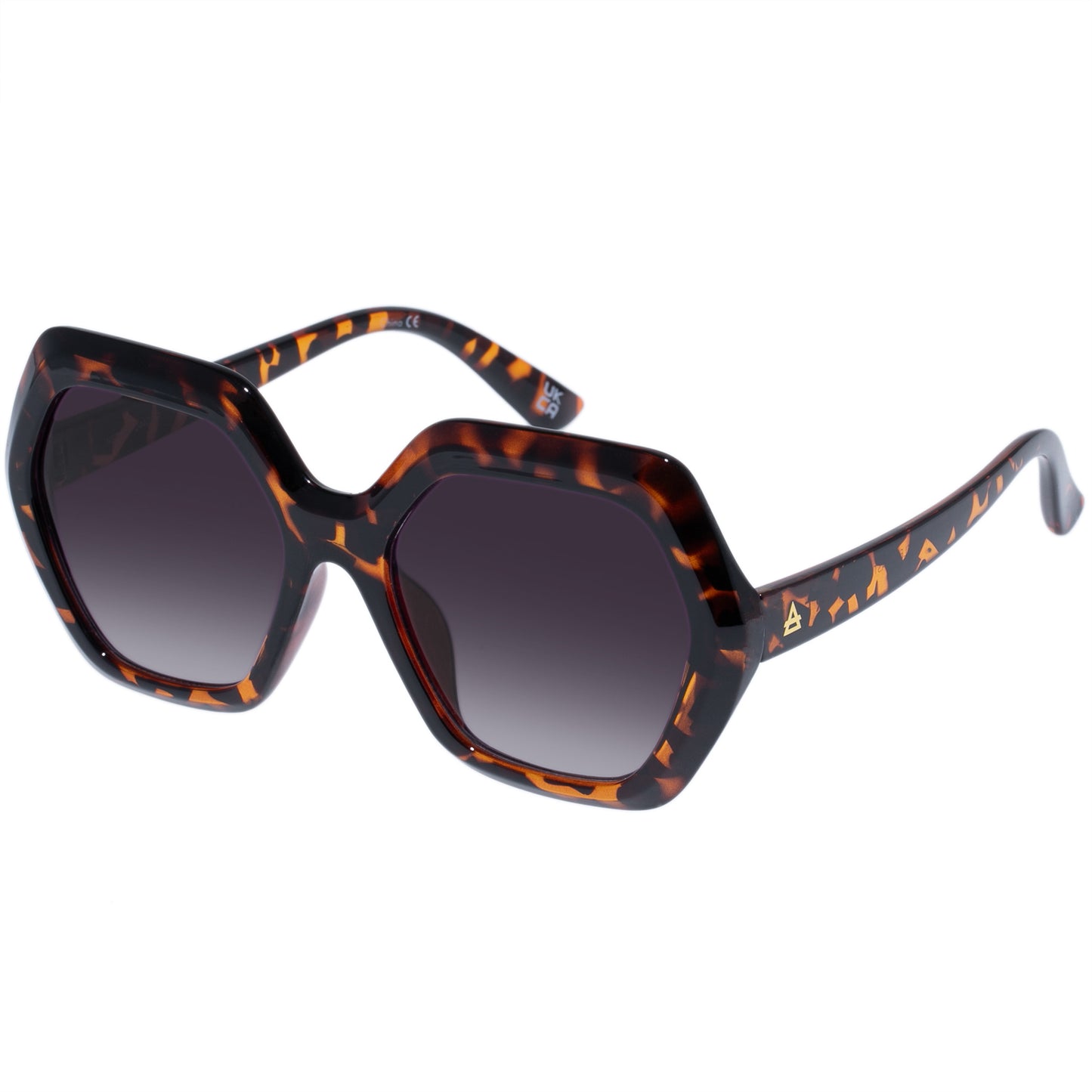 Meteor Tort Female Round Sunglasses | Aire