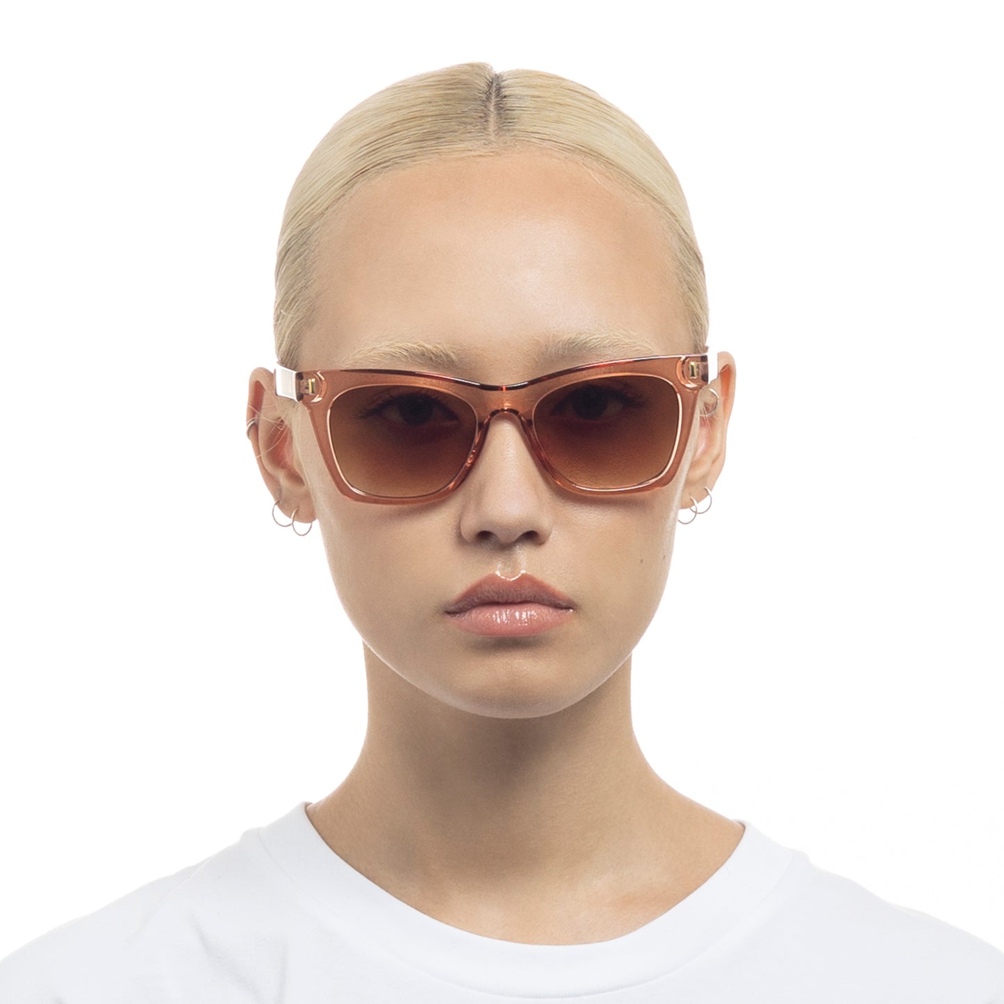 Bellatrix Biscuit Female Cat-Eye Sunglasses | Aire