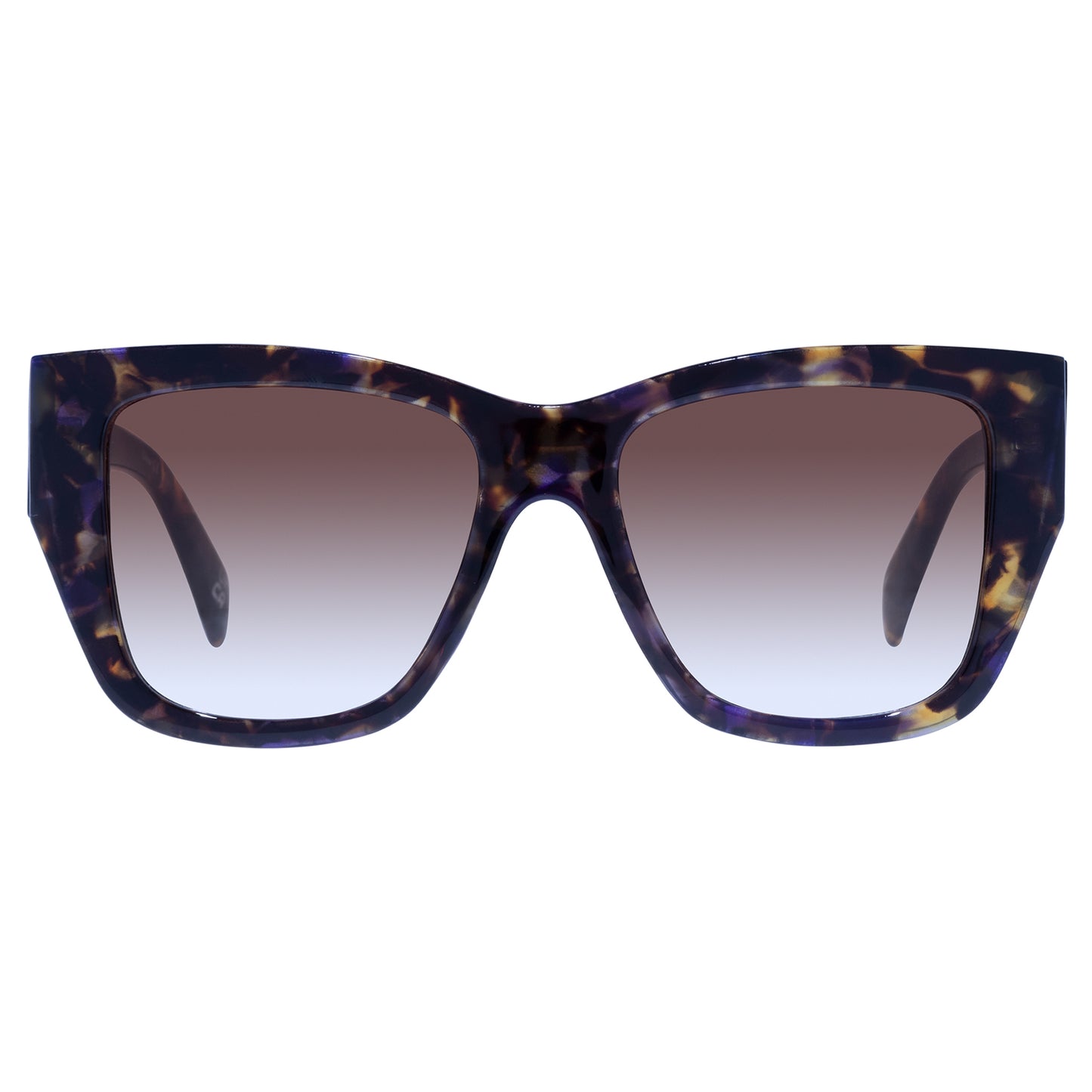 Pallas Navy Galaxy Tort Female Cat-Eye Sunglasses | Aire