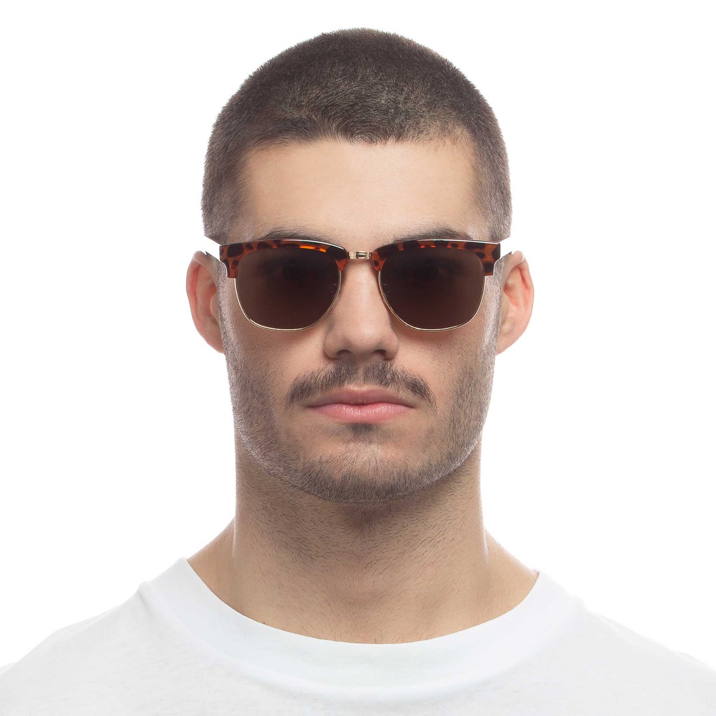 Stratosphere Dark Tort Uni-Sex Aviator Sunglasses | Aire