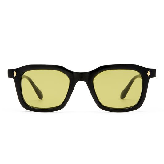 Zodiac Black Uni-Sex Square Sunglasses | Aire