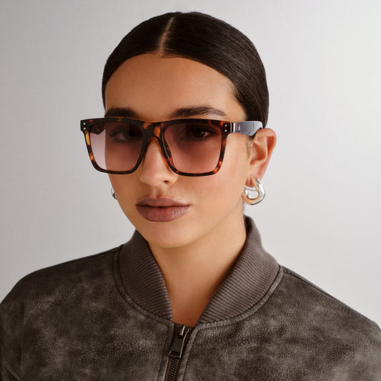 Kraz Rose Tort Uni-Sex Square Sunglasses | Aire