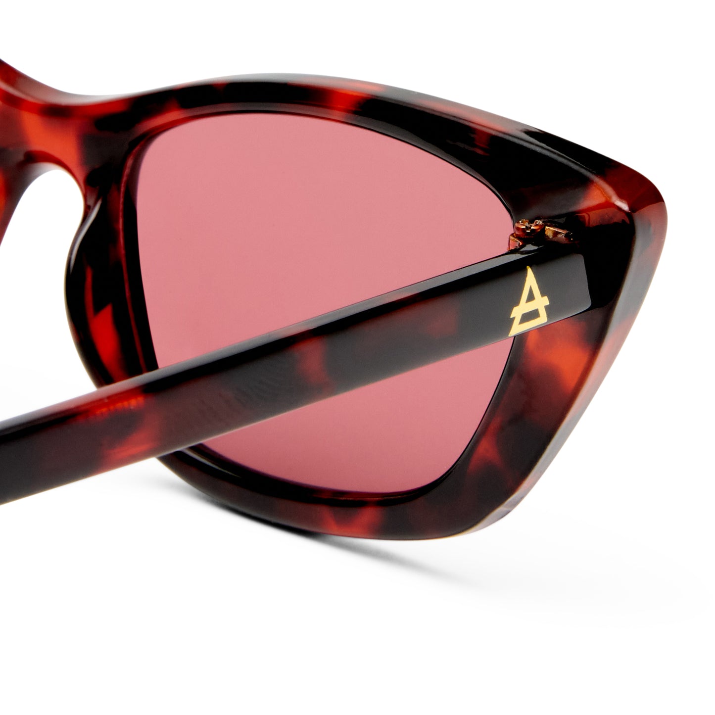 Titania Red Tort Female Cat-Eye Sunglasses | Aire