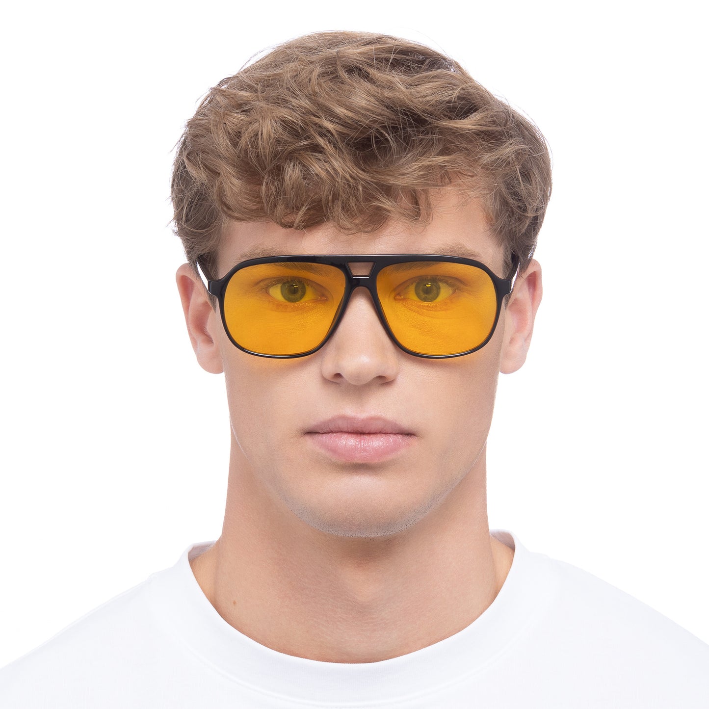 Monoceros Black Uni-Sex Aviator Sunglasses | Aire