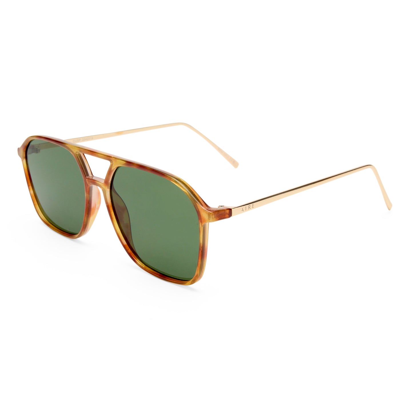Cusp Vintage Tort Gold Uni-Sex Aviator Sunglasses | Aire