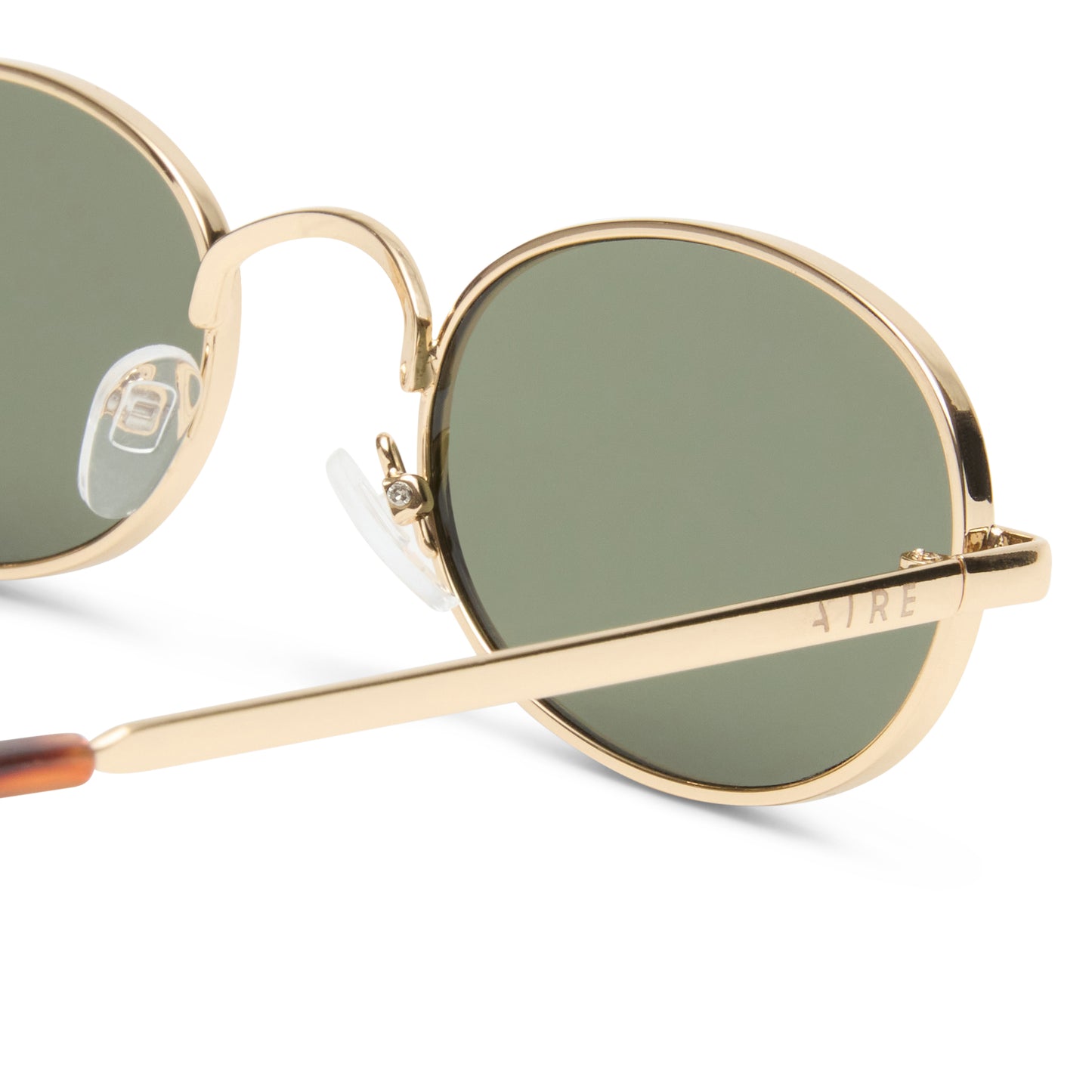 Regulus Gold Female Oval Sunglasses | Aire