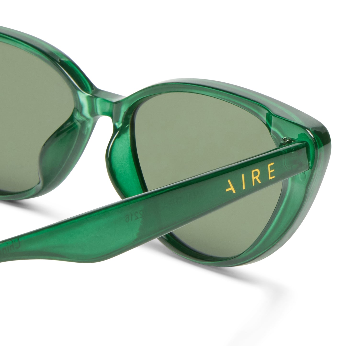 Amalthea Emerald Female Cat-Eye Sunglasses | Aire
