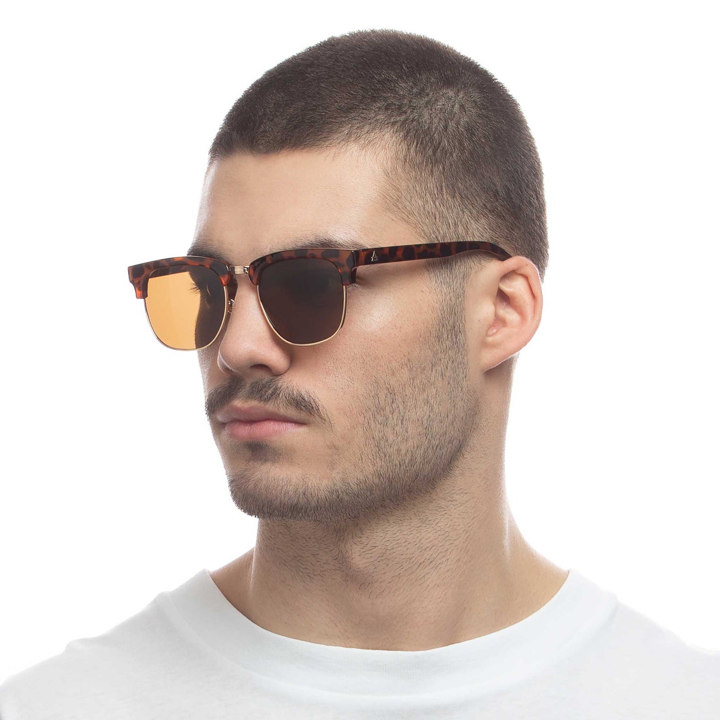 Stratosphere Dark Tort Uni-Sex Aviator Sunglasses | Aire