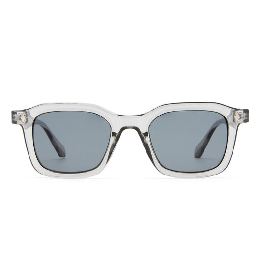 Zodiac Ash Grey Uni-Sex Square Sunglasses | Aire