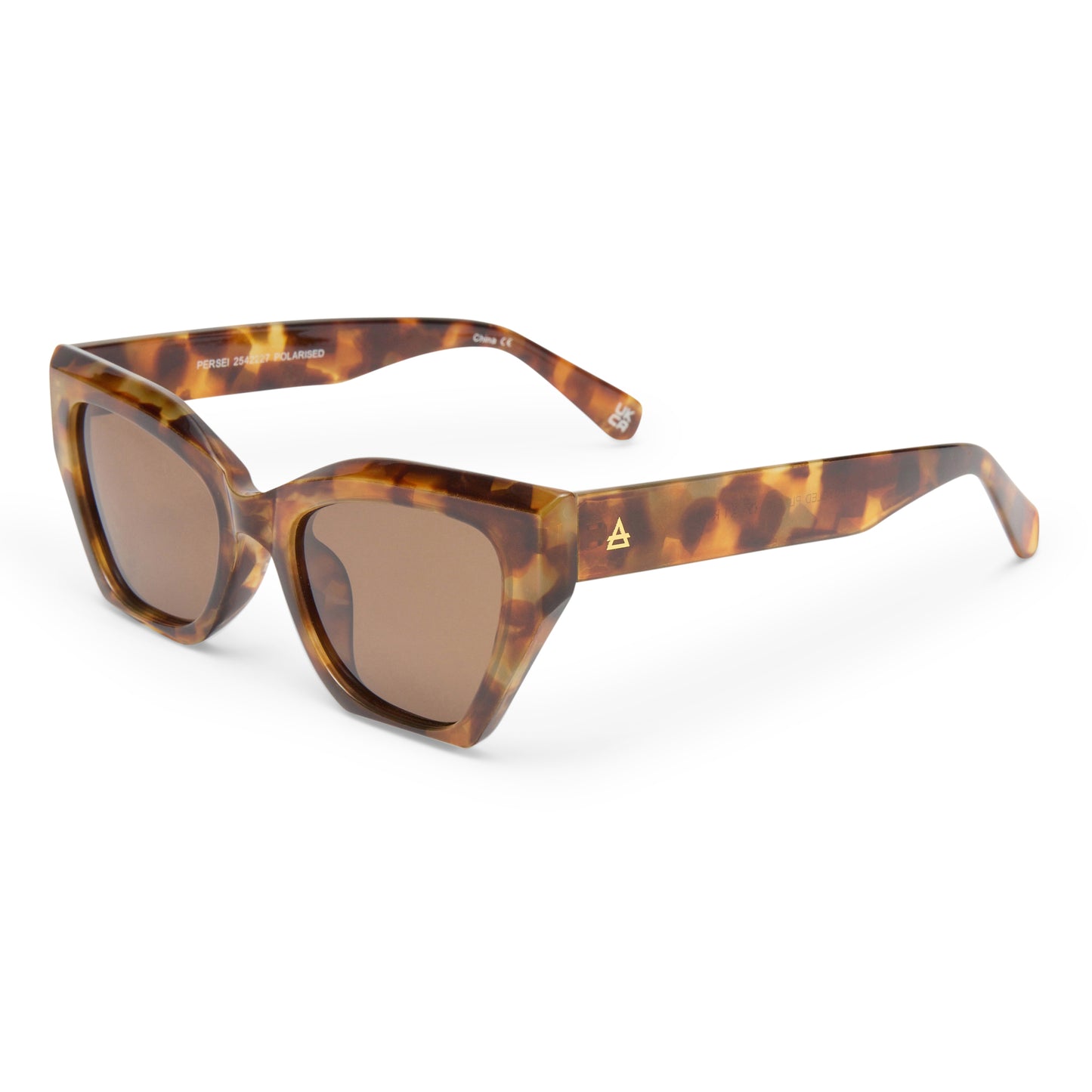 Persei Dark Tort Female Cat-Eye Sunglasses | Aire