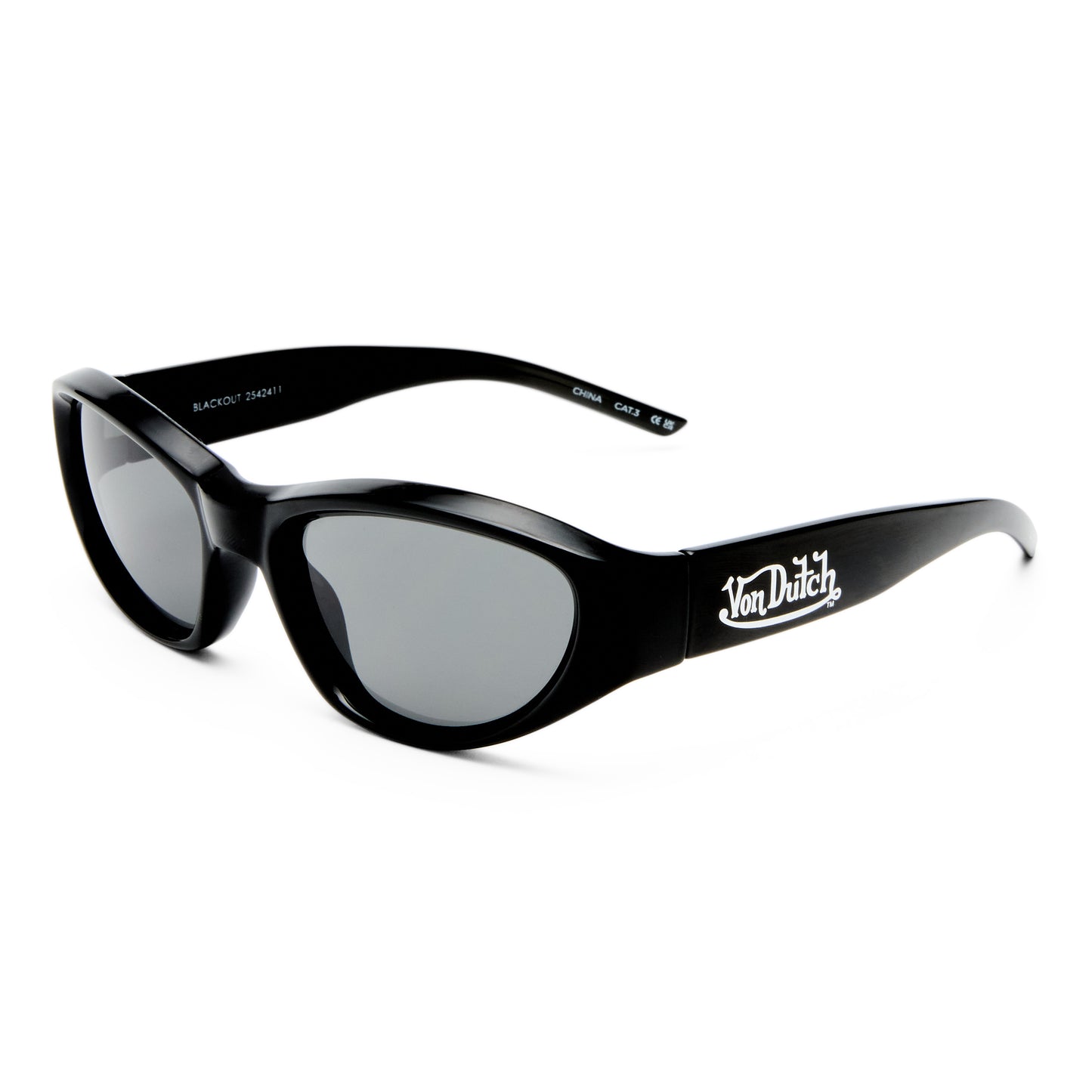 Blackout Black Uni-Sex Cat-Eye Sunglasses | Aire