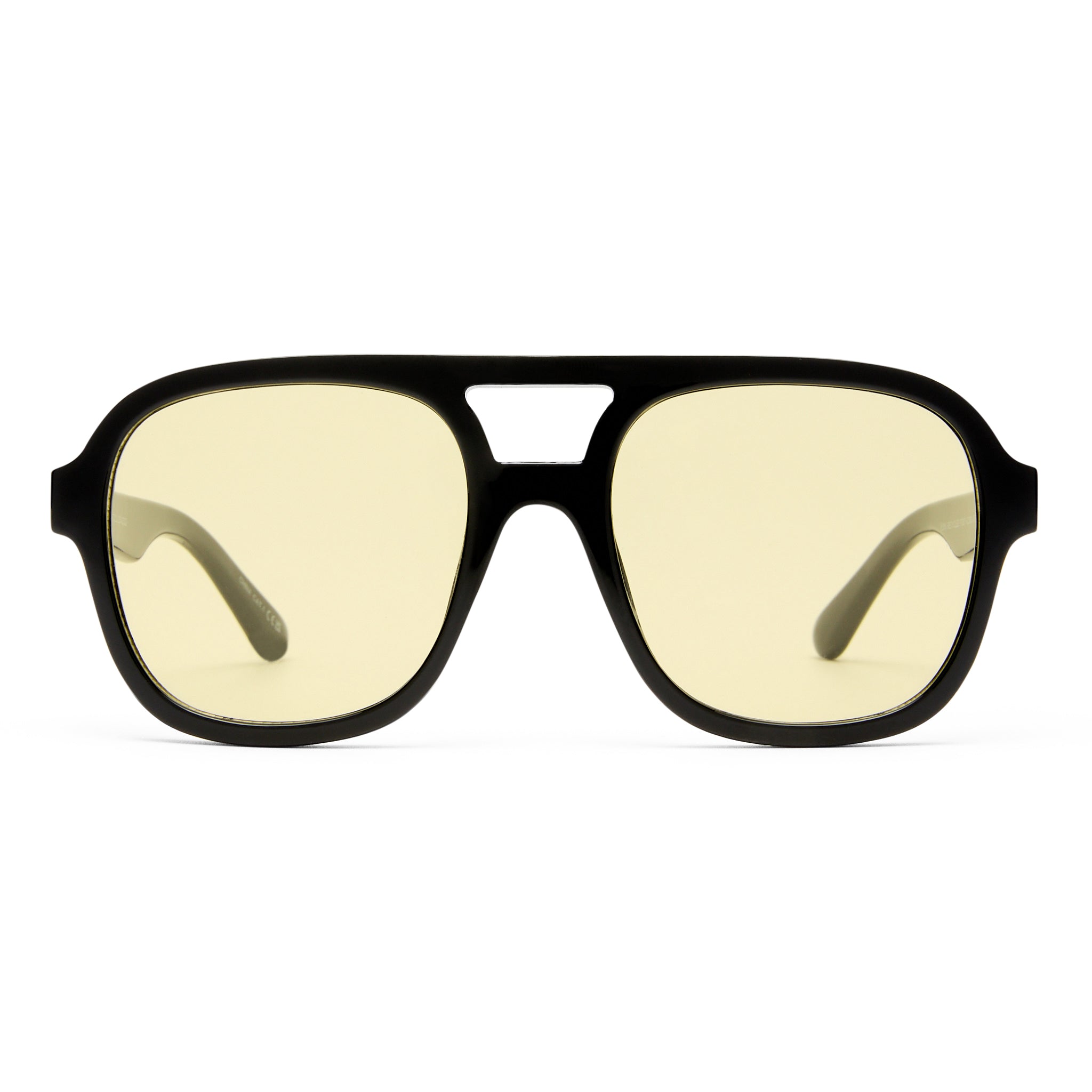 Whirlpool Black Uni-Sex Aviator Sunglasses | Aire – AIRE US display picture 2