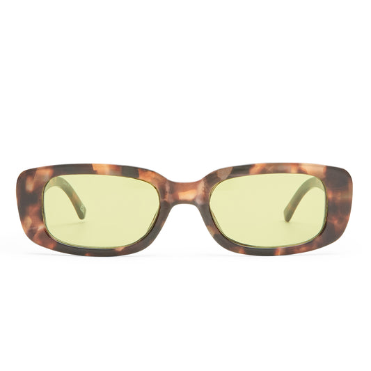 Ceres Dark Tort Uni-Sex Rectangle Sunglasses | Aire