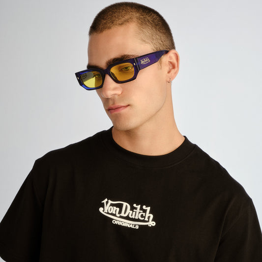 Renegade Cobalt Blue Uni-Sex Rectangle Sunglasses | Aire