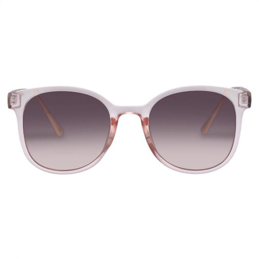 Crux Blush Cookie Tort Female Round Sunglasses | Aire