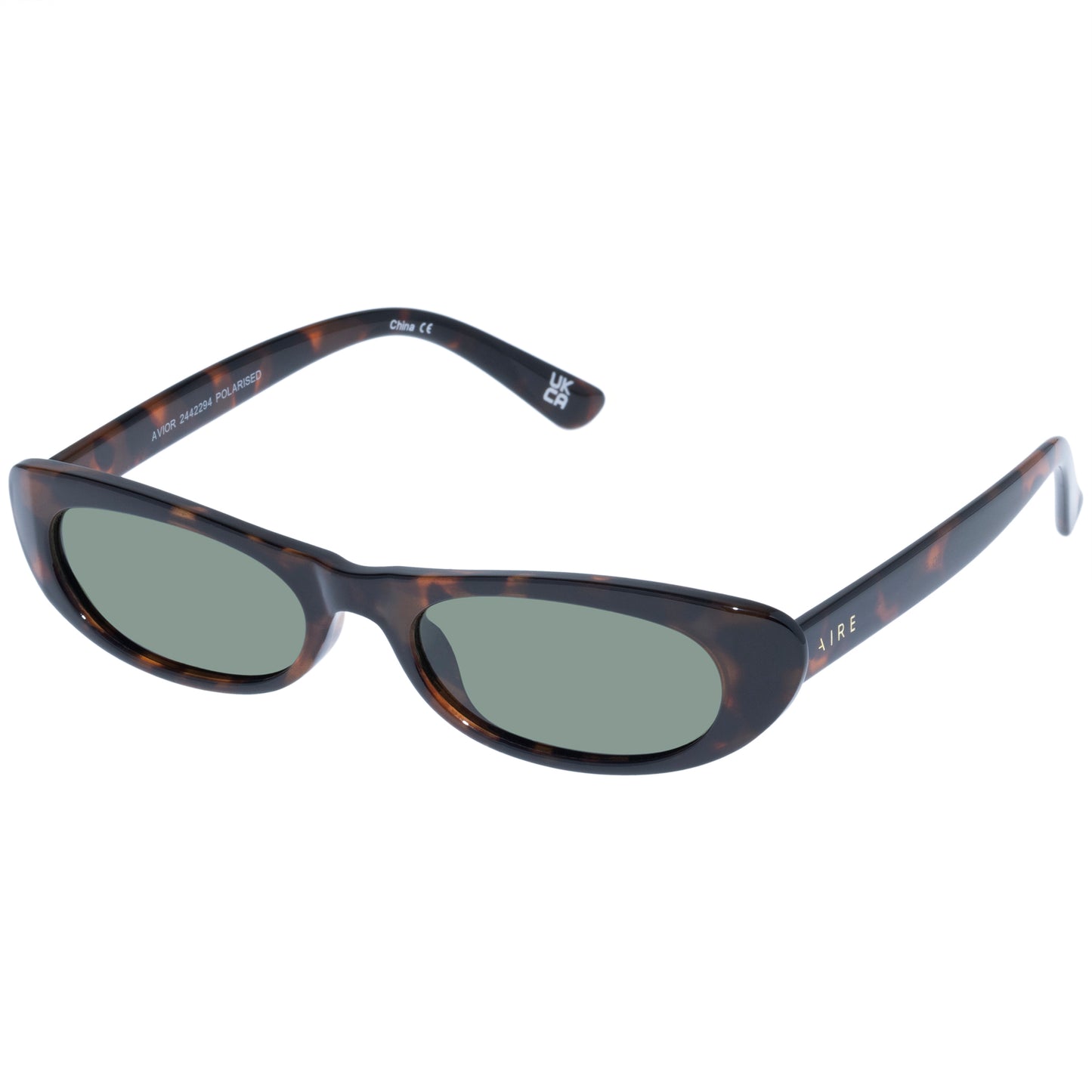 Avior Dark Tort Female Cat-Eye Sunglasses | Aire