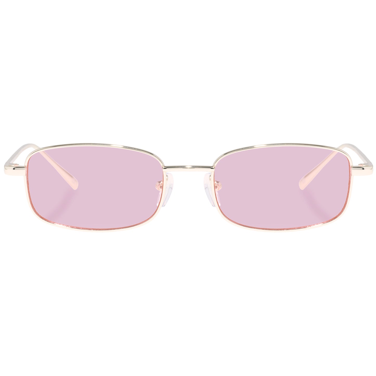 Decan Gold Uni-Sex Rectangle Sunglasses | Aire