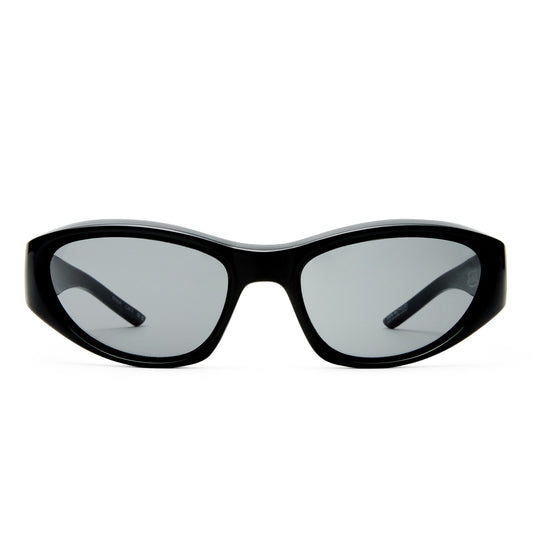 Blackout Black Uni-Sex Cat-Eye Sunglasses | Aire