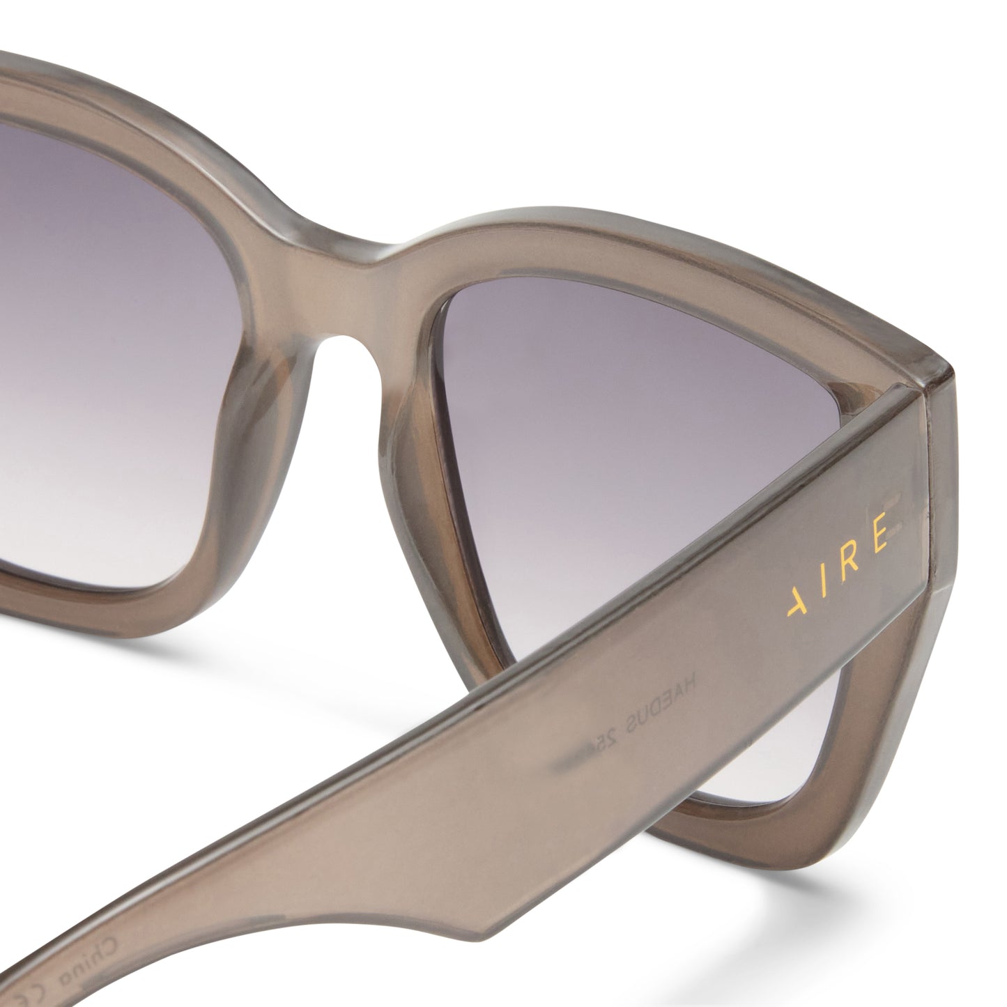Haedus Pewter Female Cat-Eye Sunglasses | Aire