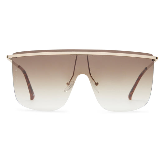 Arcturus Gold Female Square Sunglasses | Aire