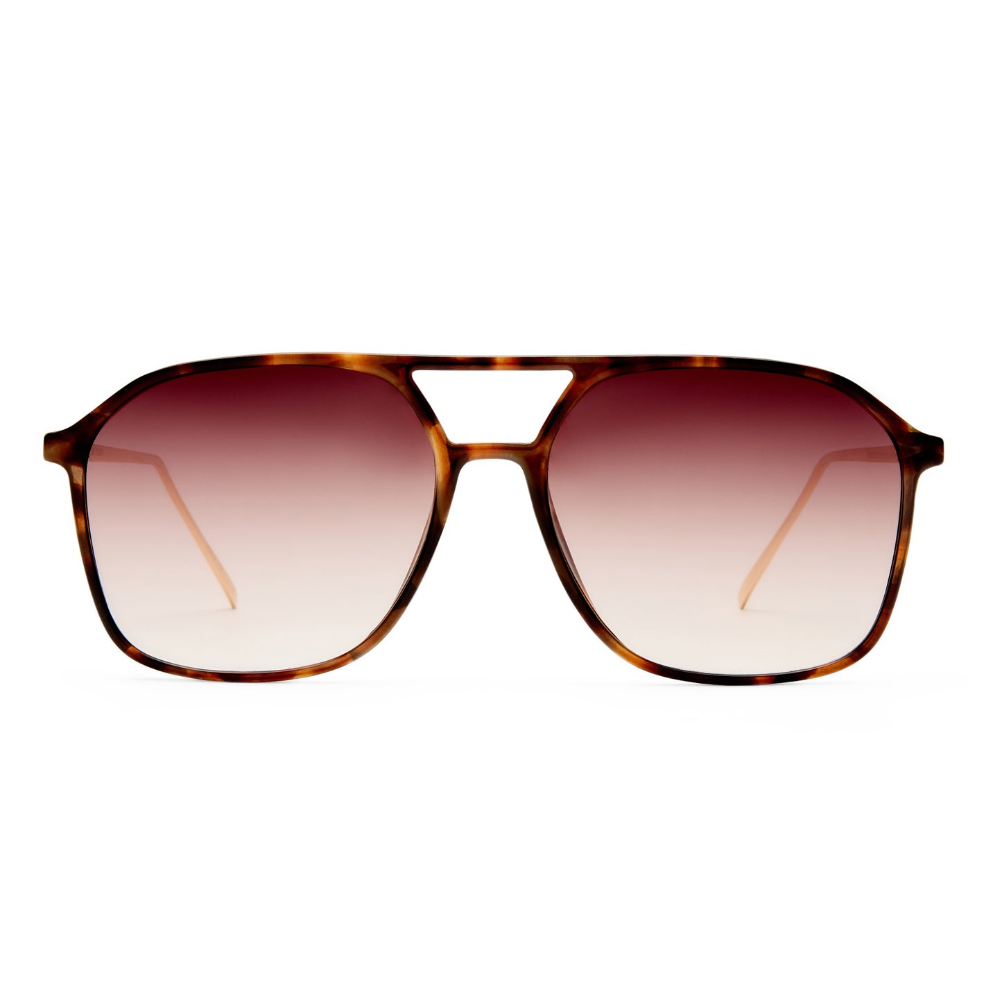 Cusp Dark Tort Gold Uni-Sex Aviator Sunglasses | Aire