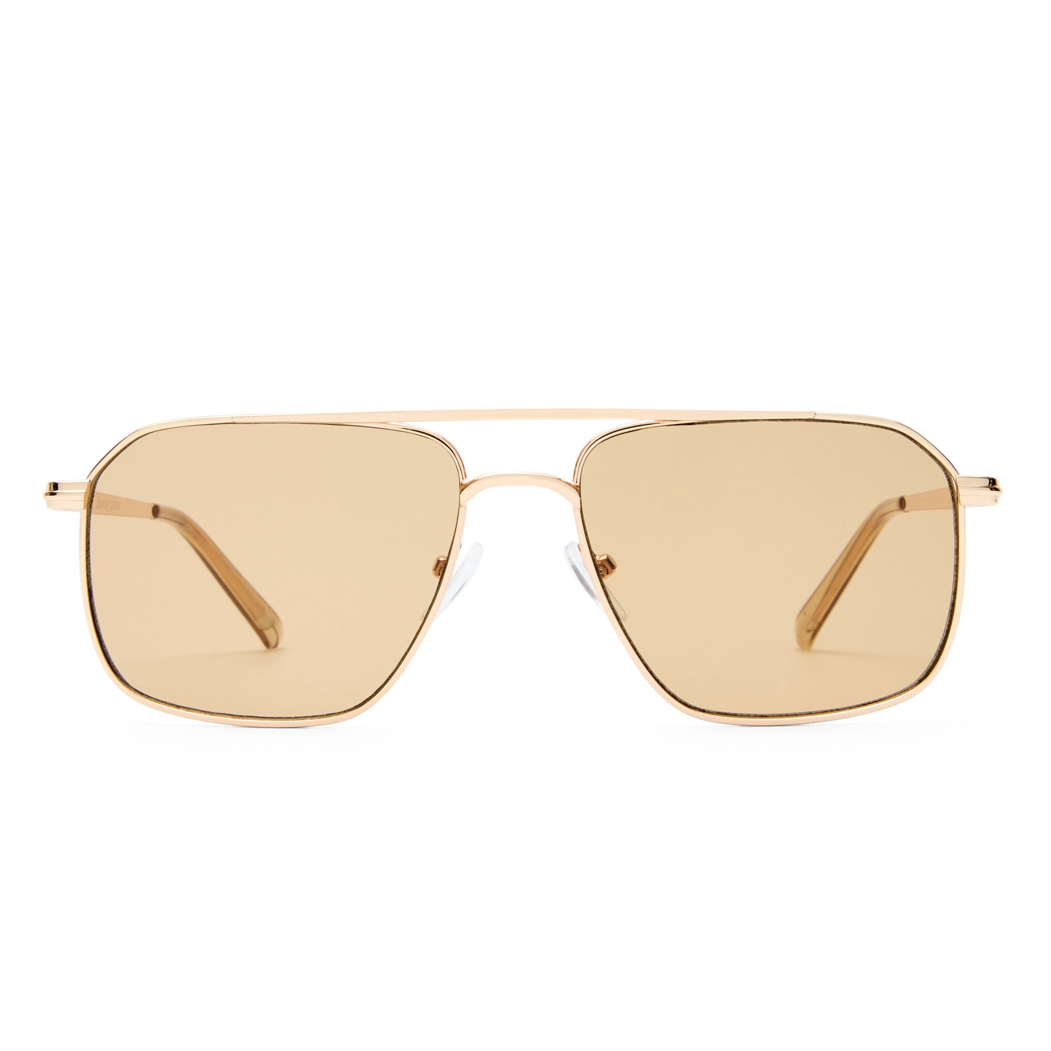 Equator Gold Tan Uni-Sex Aviator Sunglasses | Aire – AIRE US