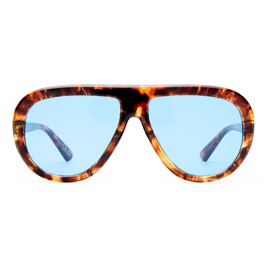 Cadent Syrup Tort Uni-Sex Aviator Sunglasses | Aire