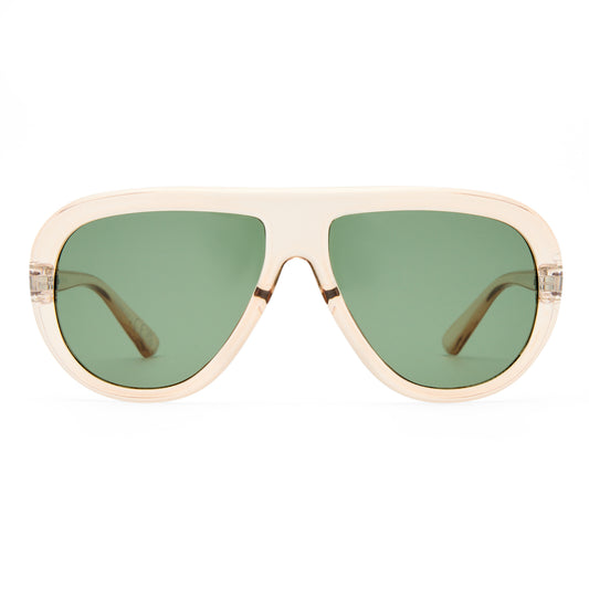 Cadent Sand Uni-Sex Aviator Sunglasses | Aire