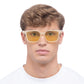 Galileo Butter Uni-Sex Square Sunglasses | Aire