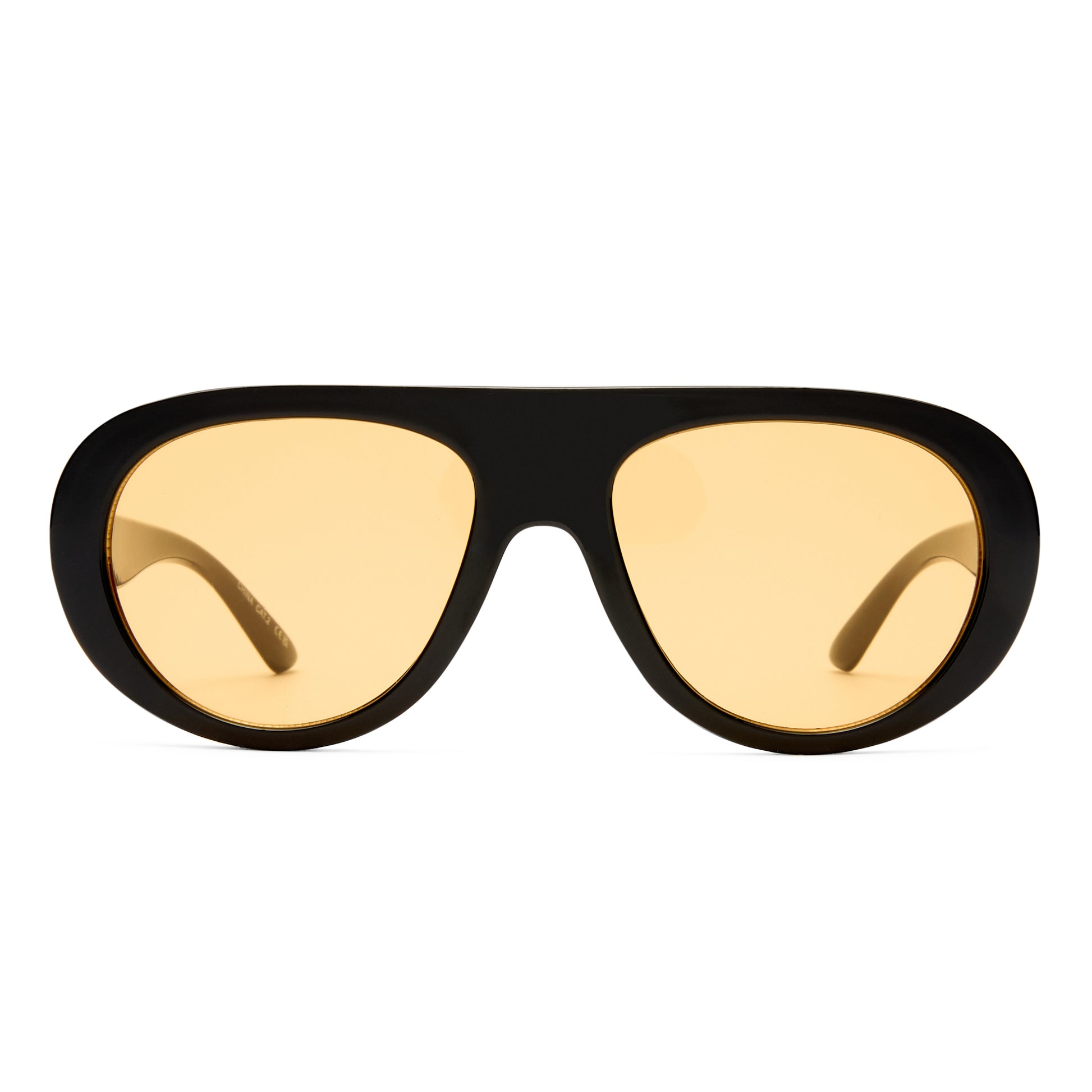 Satellite Black Female Aviator Sunglasses | Aire