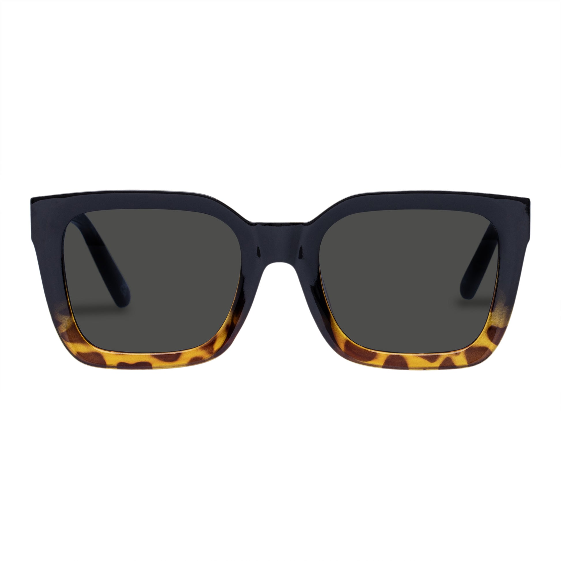 Abstraction Black Tort Female D-Frame Sunglasses | Aire