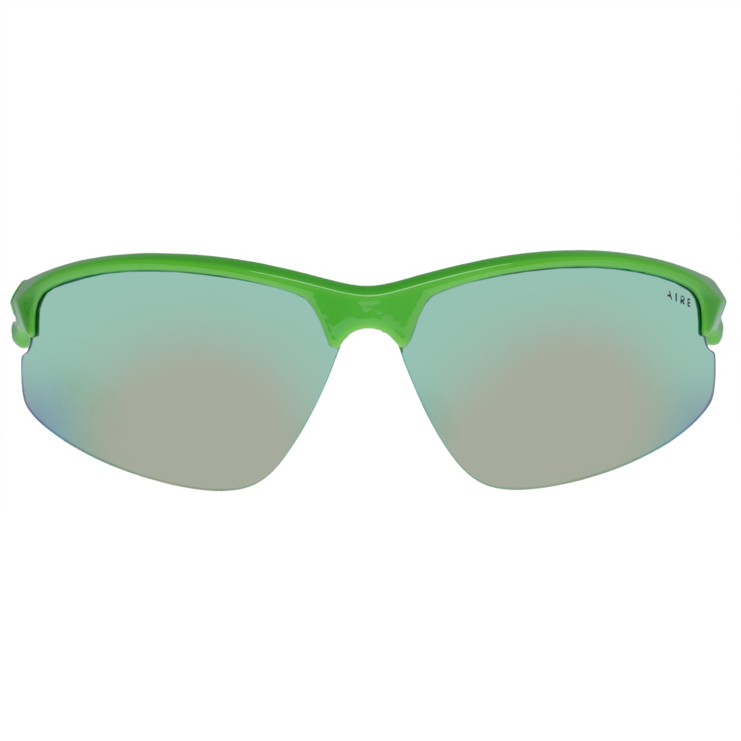 Cetus Lime Green Uni-Sex Wrap Sunglasses | Aire