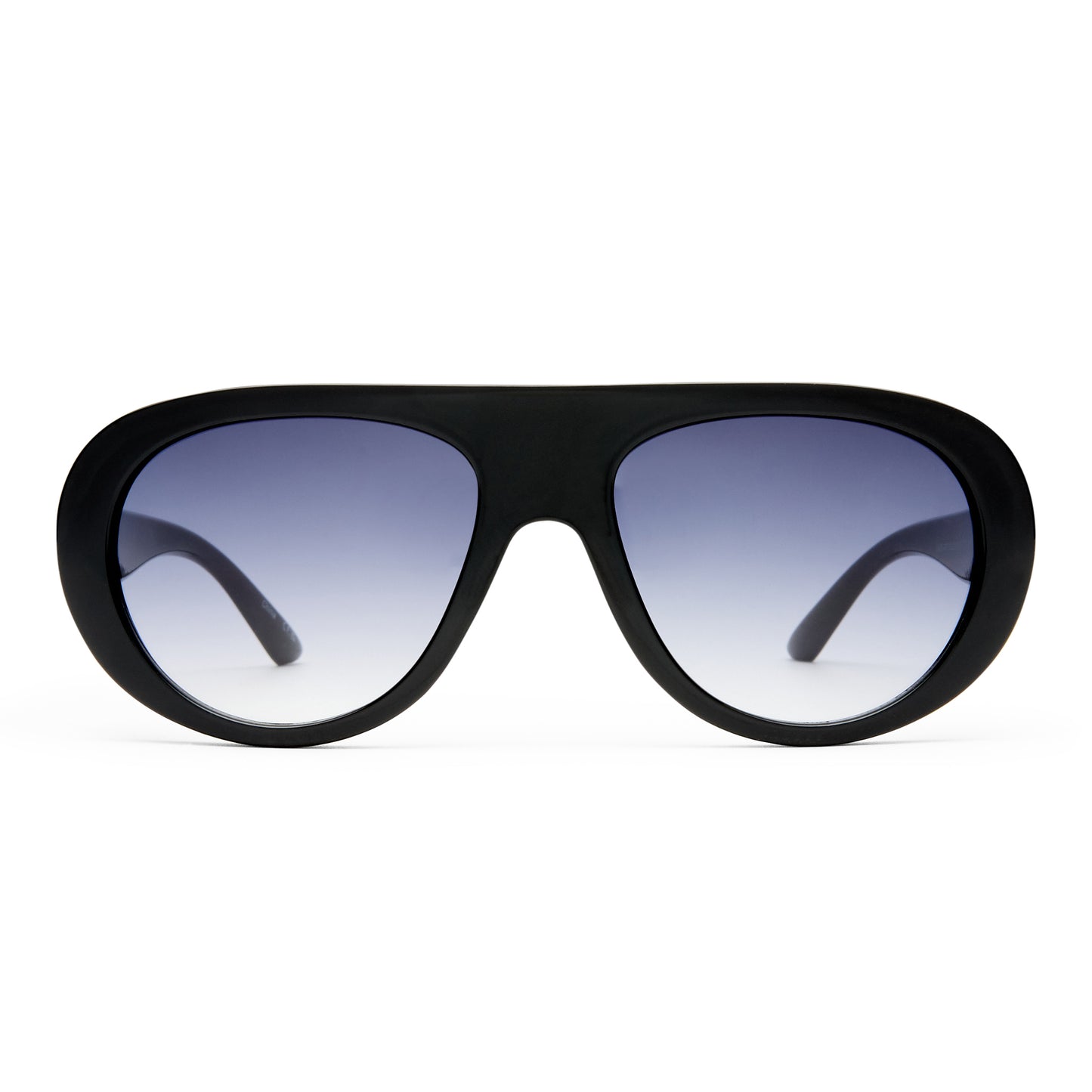 Satellite Black Uni-Sex Aviator Sunglasses | Aire