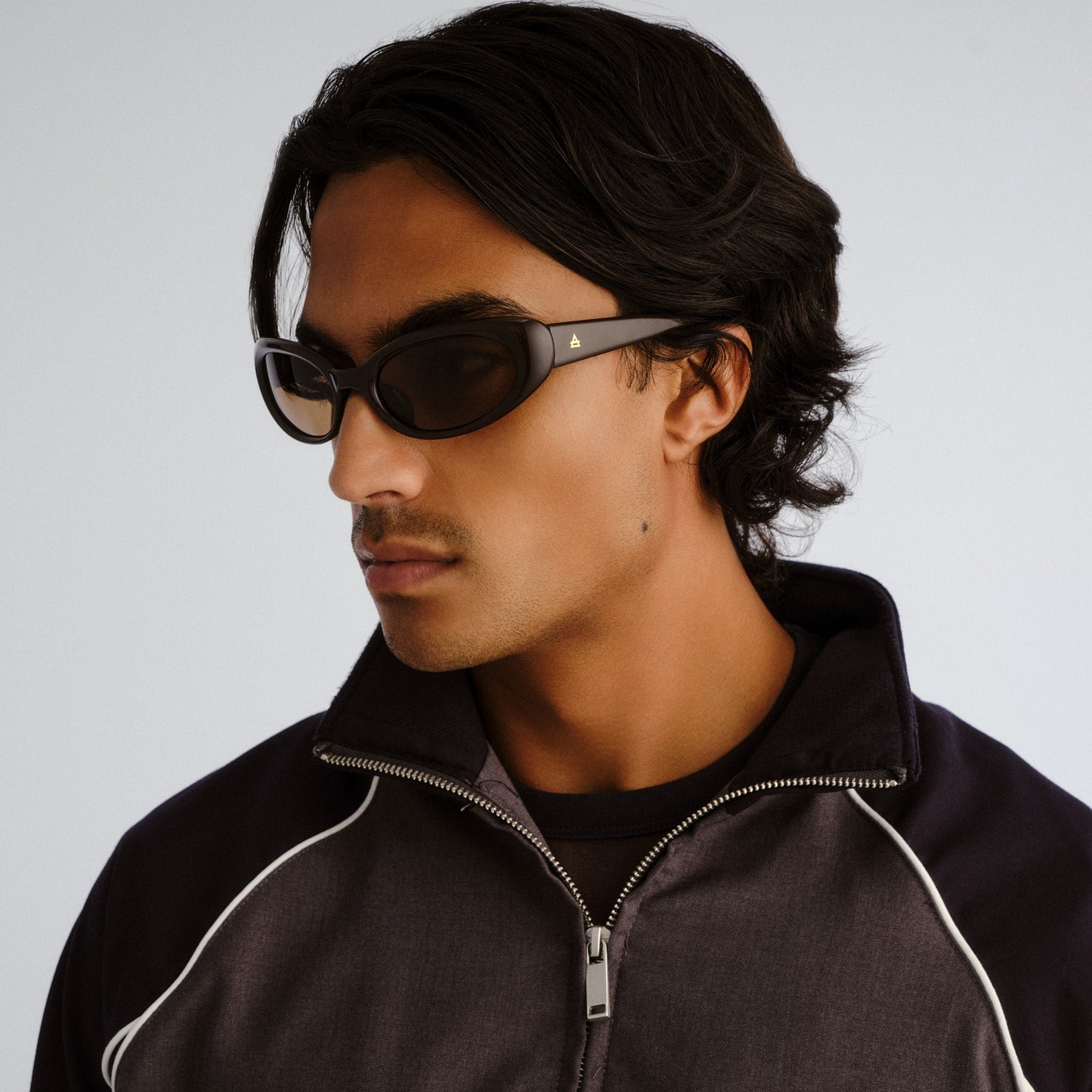 Nimbus Chocolate Uni-Sex Wrap Sunglasses | Aire