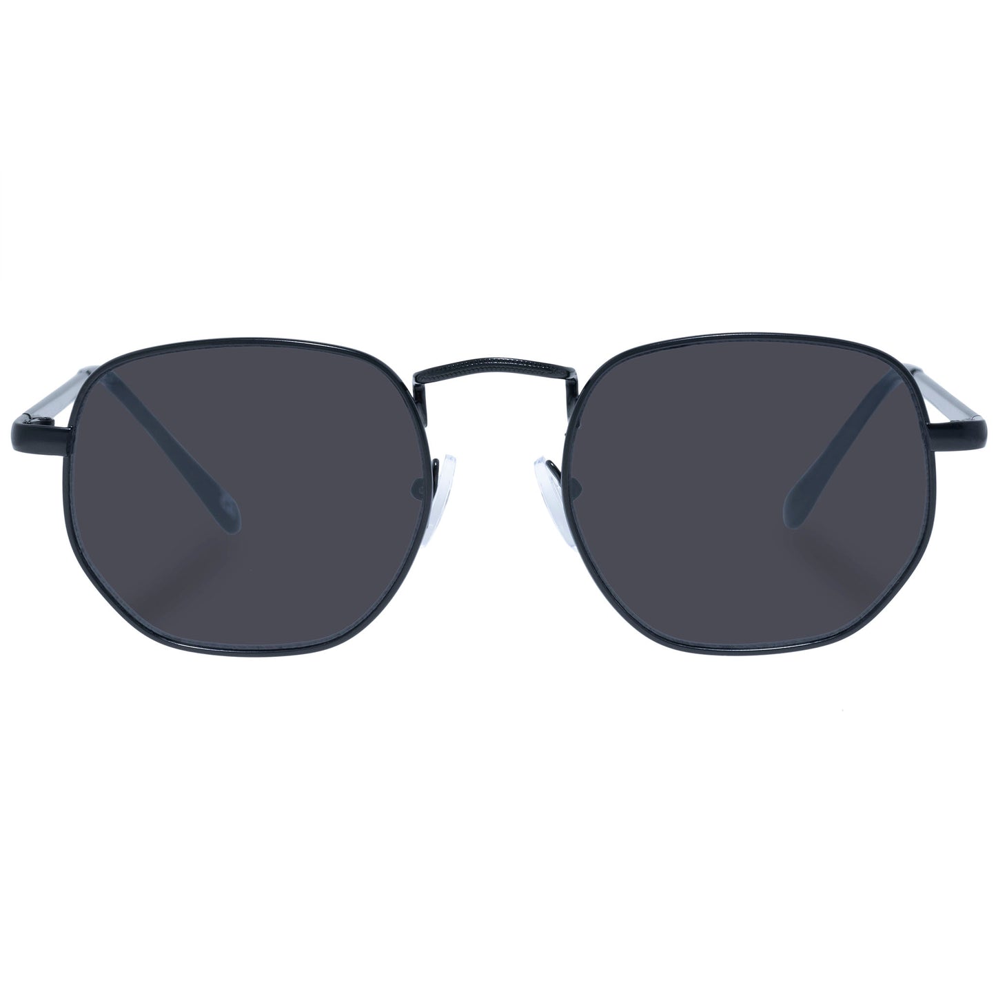 Sagitta Matte Black Uni-Sex Square Sunglasses | Aire