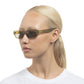 Crater Khaki Gold Uni-Sex Rectangle Sunglasses | Aire