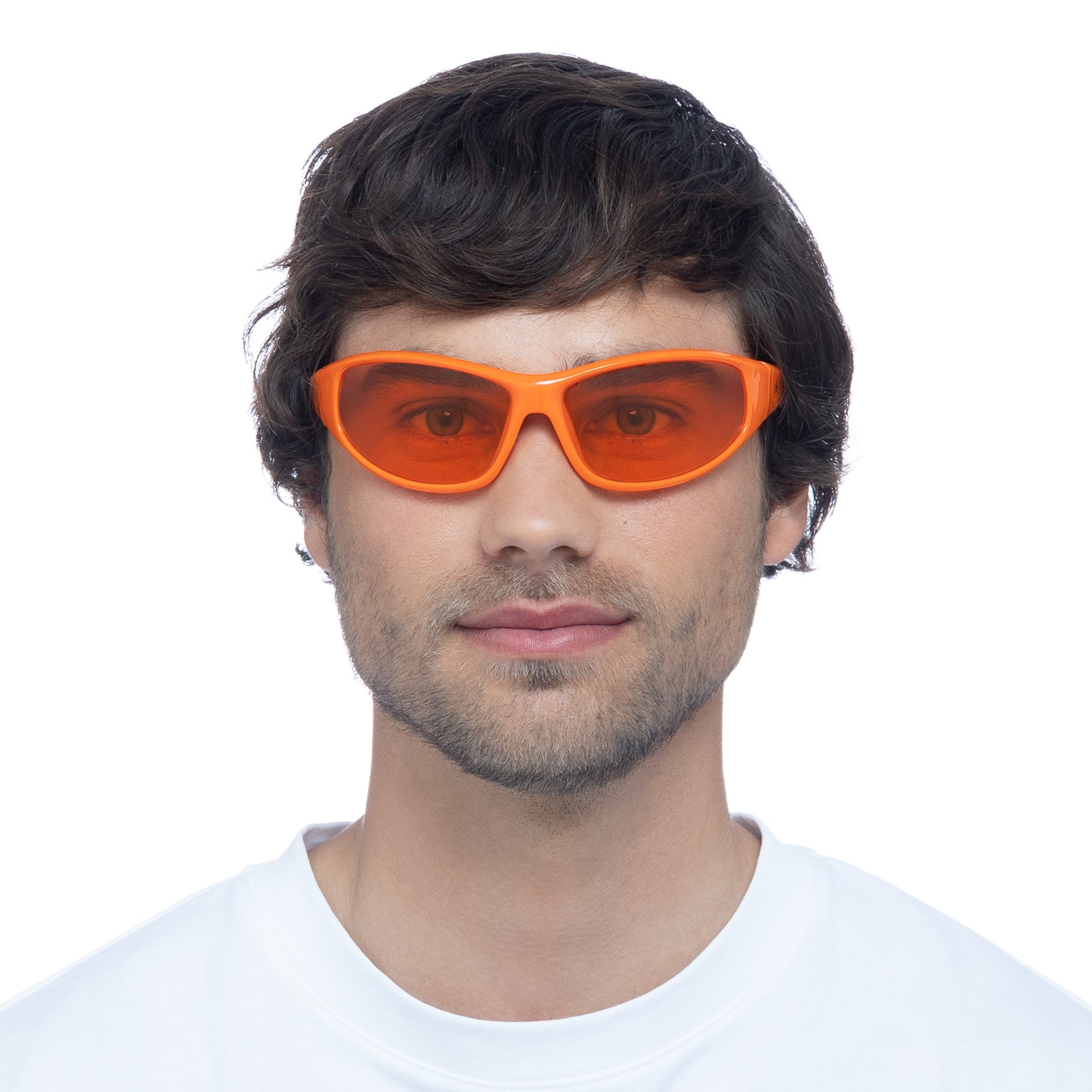 Tucana Tangerine Uni-Sex Wrap Sunglasses | Aire