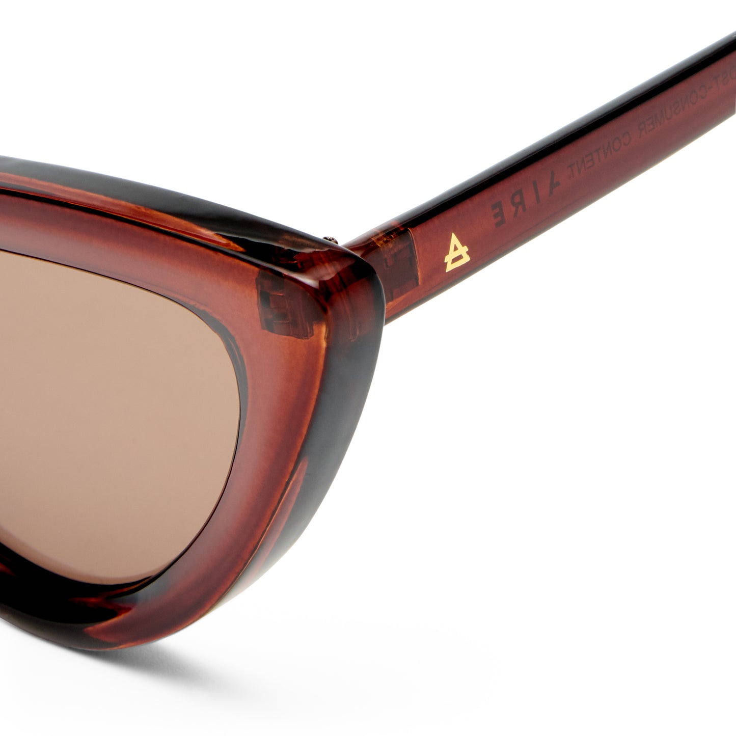 Realm Auburn Female Cat-Eye Sunglasses | Aire