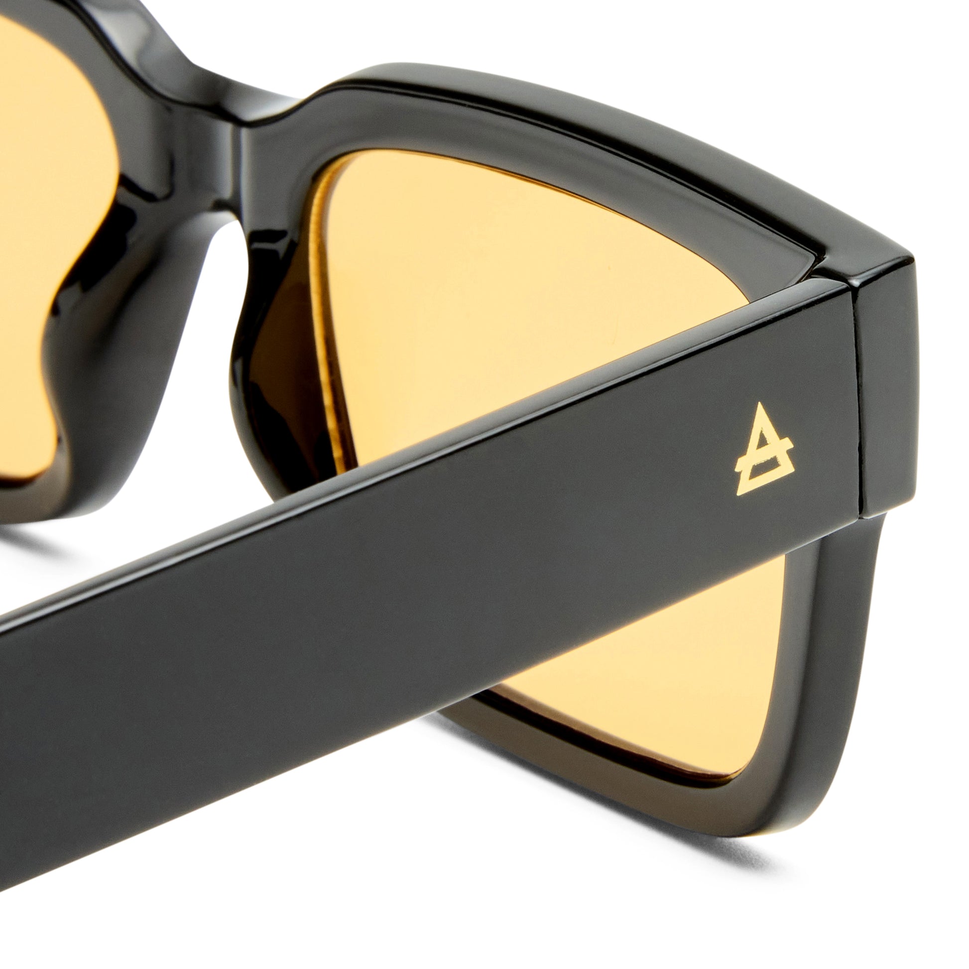 Castor Black Uni-Sex Rectangle Sunglasses | Aire