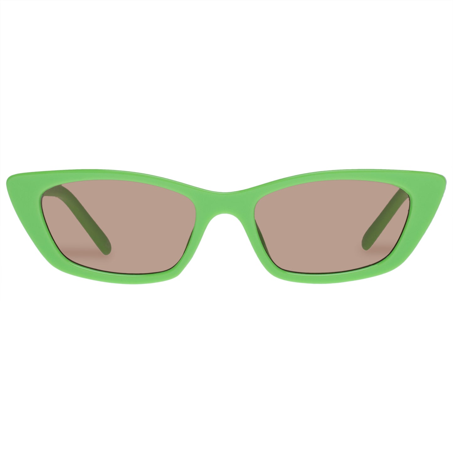 Titania Lime Green Female Cat-Eye Sunglasses | Aire