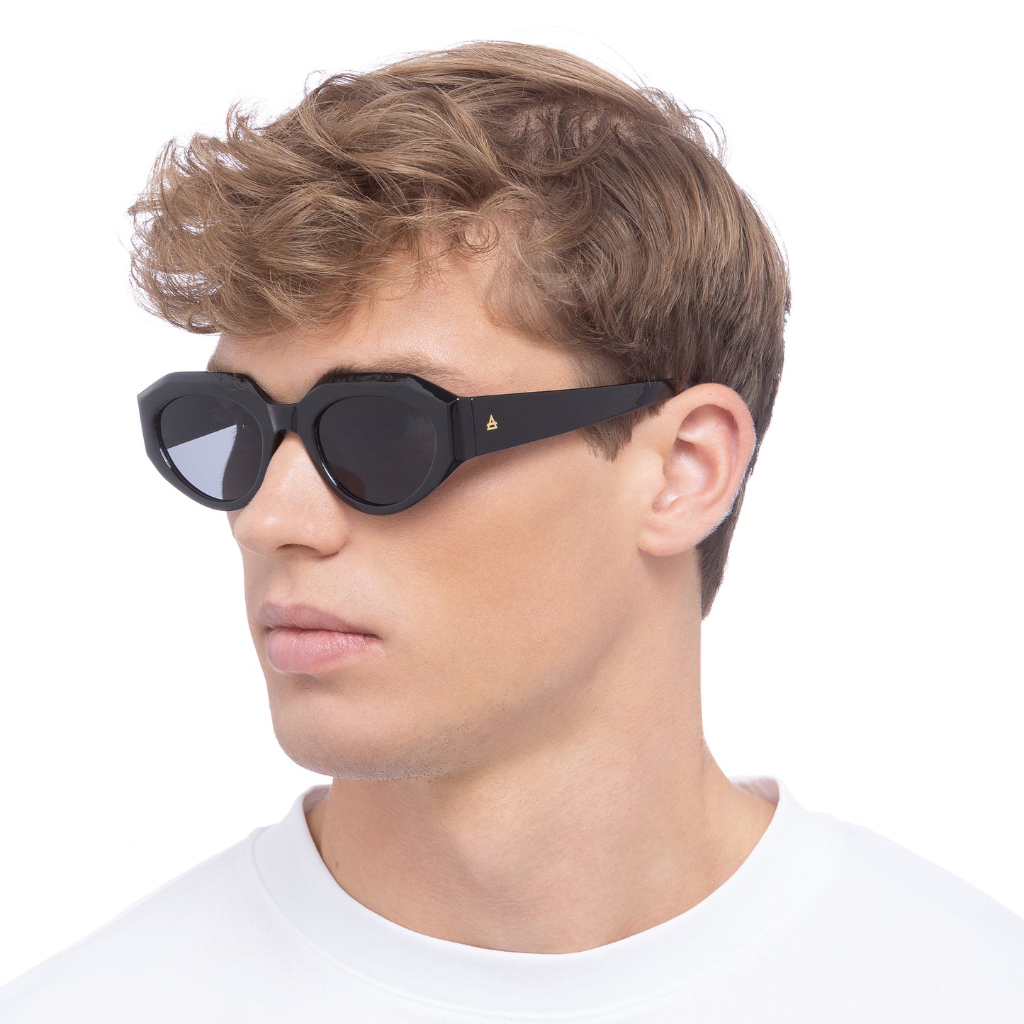 Aphelion Black Female Octagon Sunglasses | Aire