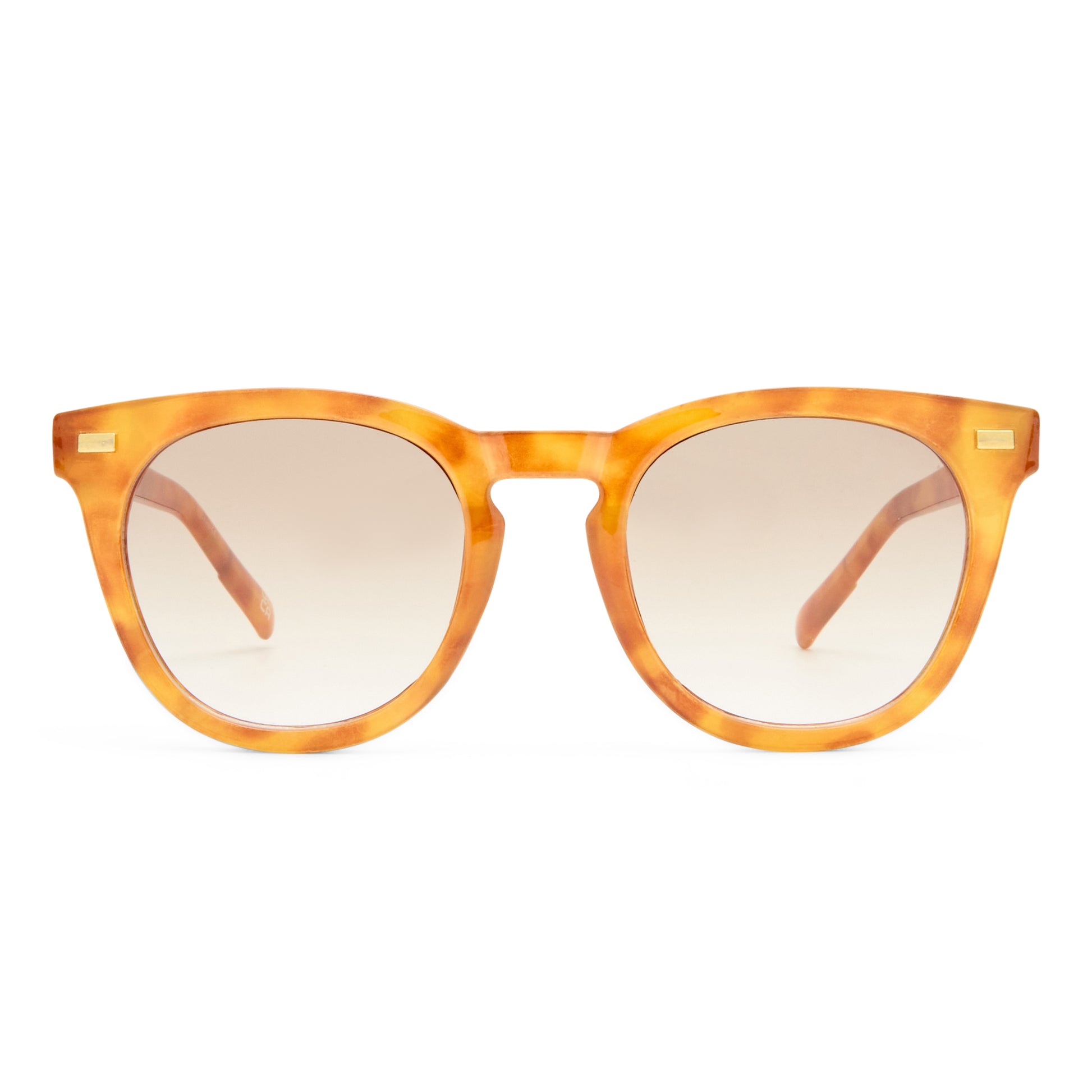 Evolution Vintage Tort Female Round Sunglasses | Aire